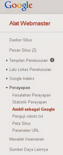 Minta Ditelusuri dan Diindex Google1