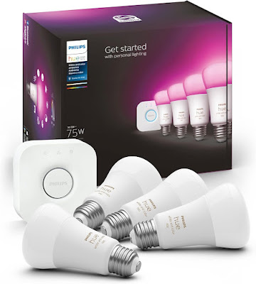 Philips Hue White A19 Starter Kit