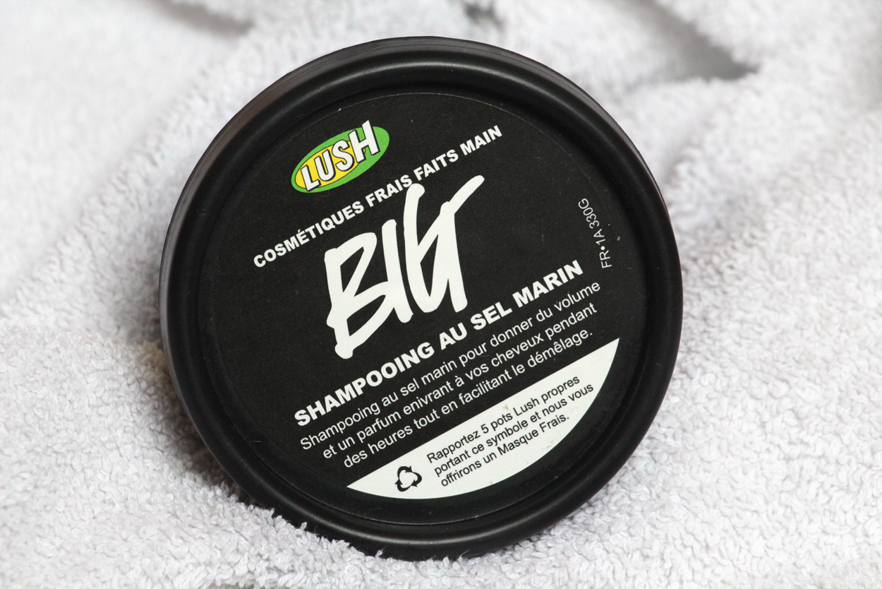 Big Lush shampoo