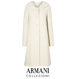 Kate Middleton Wore - Armani Collezioni Collar Coat