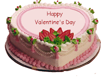 happy valentines day cake wishes