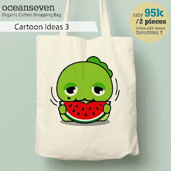 OceanSeven_Shopping Bag_Tas Belanja__Nature & Animal_Cartoon Ideas 3