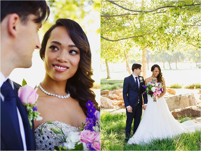 Orange County Elegant Bride and Groom Portraits