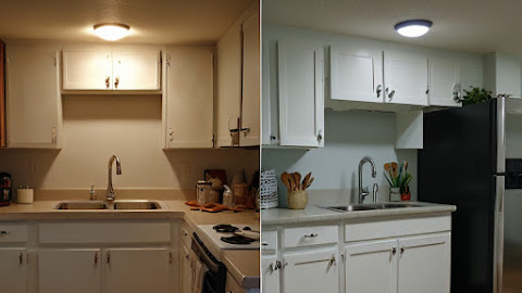 Updating Old Formica Kitchen Cabinets Under $500