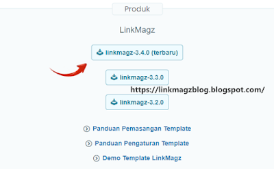 Cara Download LinkMagz Blogger Template