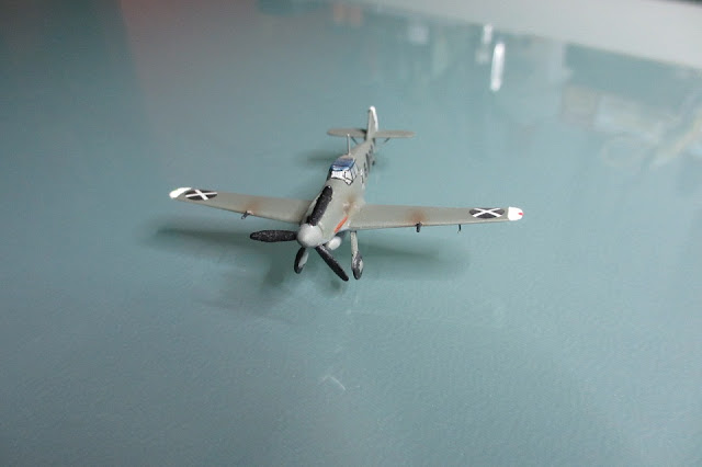 1/144 Messerschmitt Bf 109 diecast metal aircraft miniature