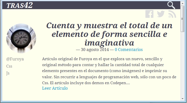 Tras mi licencia Beerware ... #tras42 Blog colaborativo