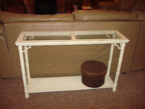 Bamboo entry table *SOLD*