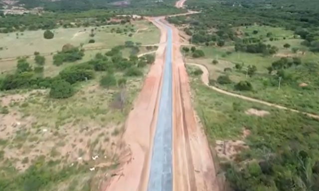 VIDEO: Andamento das Obras de asfaltamento da BA-245, que liga Ibitiara a Ibipitanga