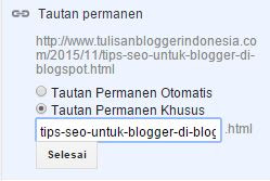tips seo untuk blogger di blogspot