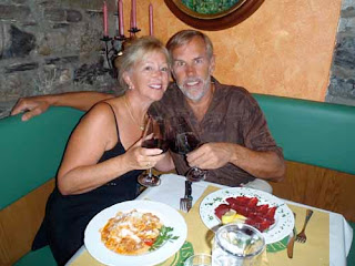 Wayne Pat Dunlap Italian Food Dinner Bellagio Lake Como Italy