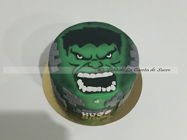 tarta hulk cake 1