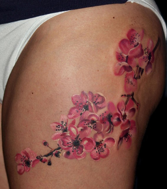 Cherry Blossom Tattoos