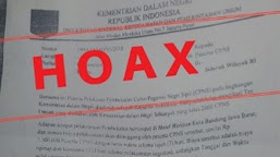 Kemendagri Klarifikasi Berita "Surat Pembekalan CPNS" Adalah HOAX