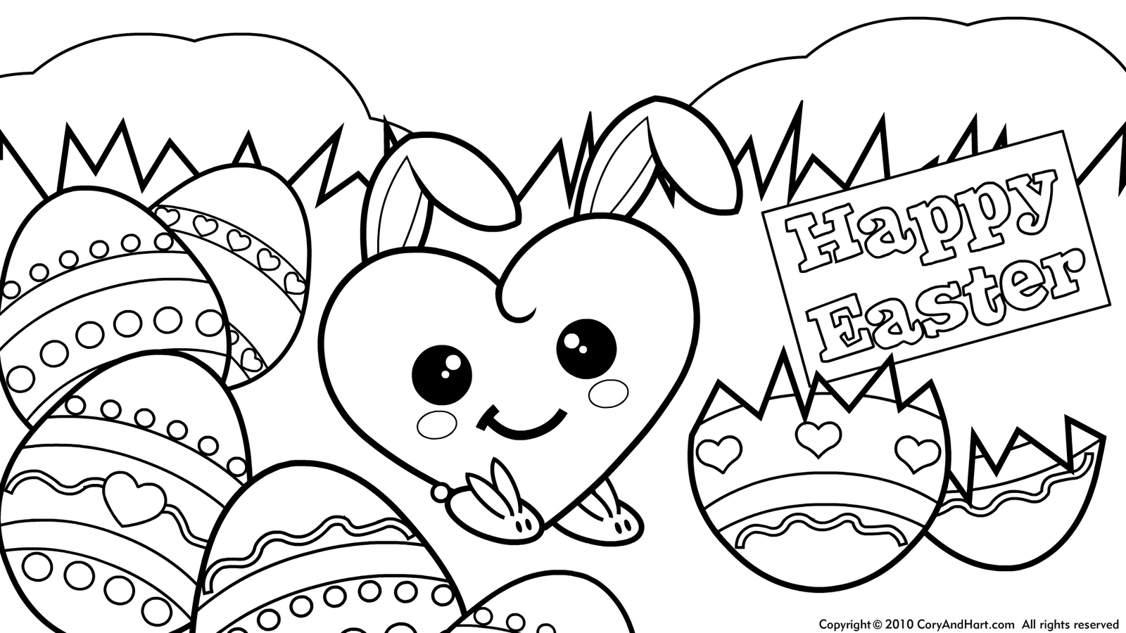 13 Cute Easter Coloring Pages \u0026gt;\u0026gt; Disney Coloring Pages