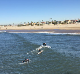 Seal Beach surfers