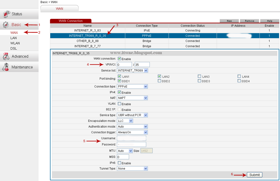 Cara Setting Modem Speedy Huawei HG532e - IT Wae