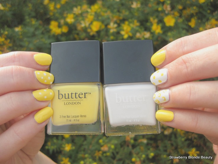 Butter-London-Cheeky-Chops-Cotton-Buds-yellow-white-nail-polish-dots