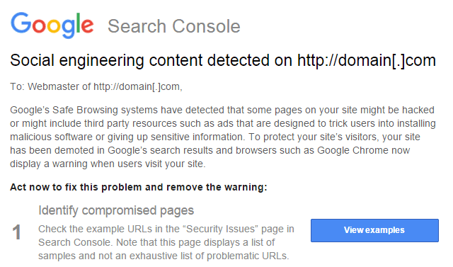Google Kirim Warning Terkait Tombol Download Palsu
