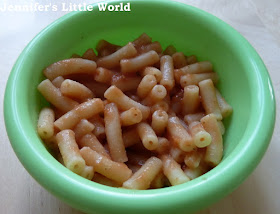 Three simple pasta recipes for baby led weaning