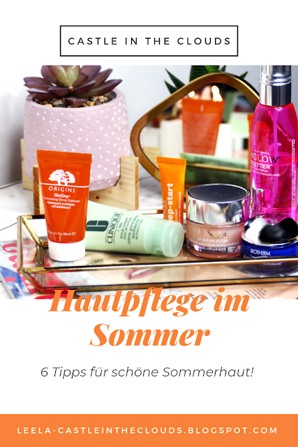 Tipps zur Hautfpflege im Sommer Pinterest