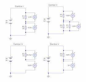 rangkaian pembagi tegangan