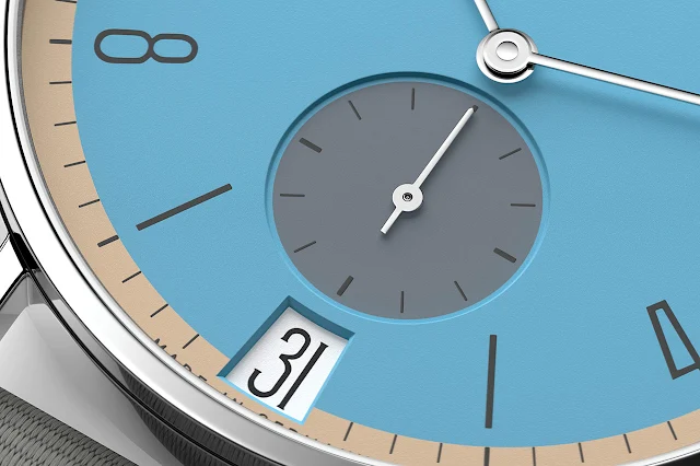 Nomos Glashütte presented the special edition Tangente 38 date "175 Years Watchmaking Glashütte"