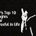 Bruce Lee's Top 10 Thoughts for Being Successful in Life