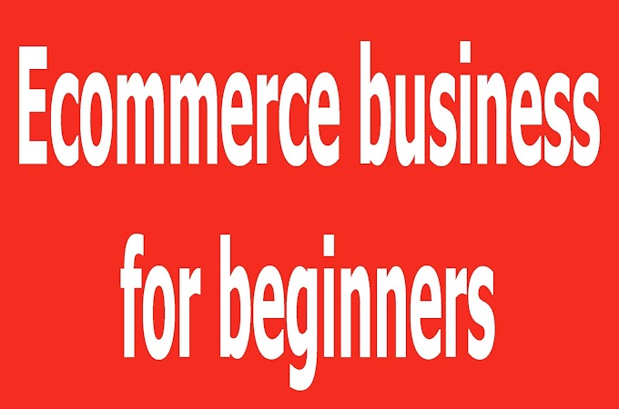 Ecommerce business for beginners