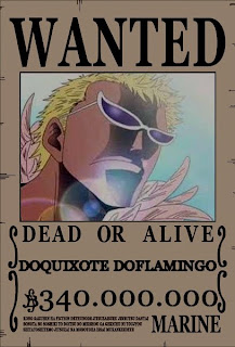 bounty Donquixote Doflamingo schichibukai one piece