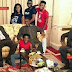 Lol!!! Mavins crew visit president Buhari in London (Photo) 