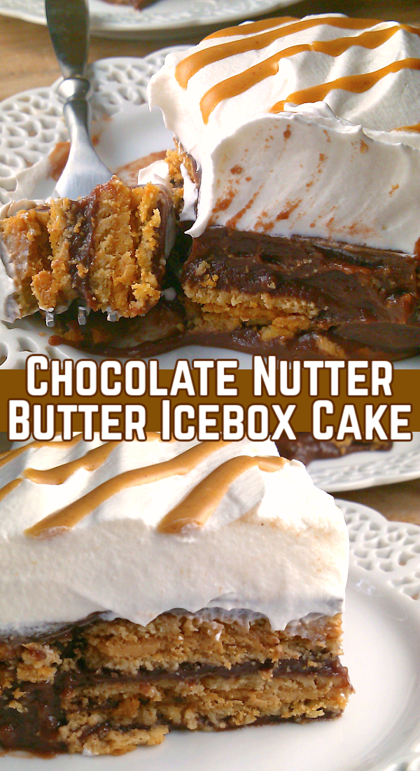 Chocolate Nutter Butter Icebox Cake