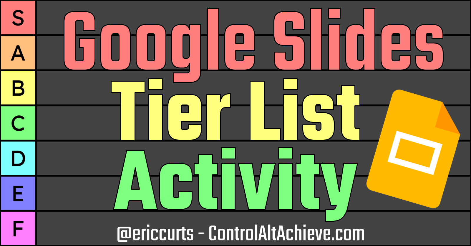Free Tier List Template for PowerPoint & Google Slides