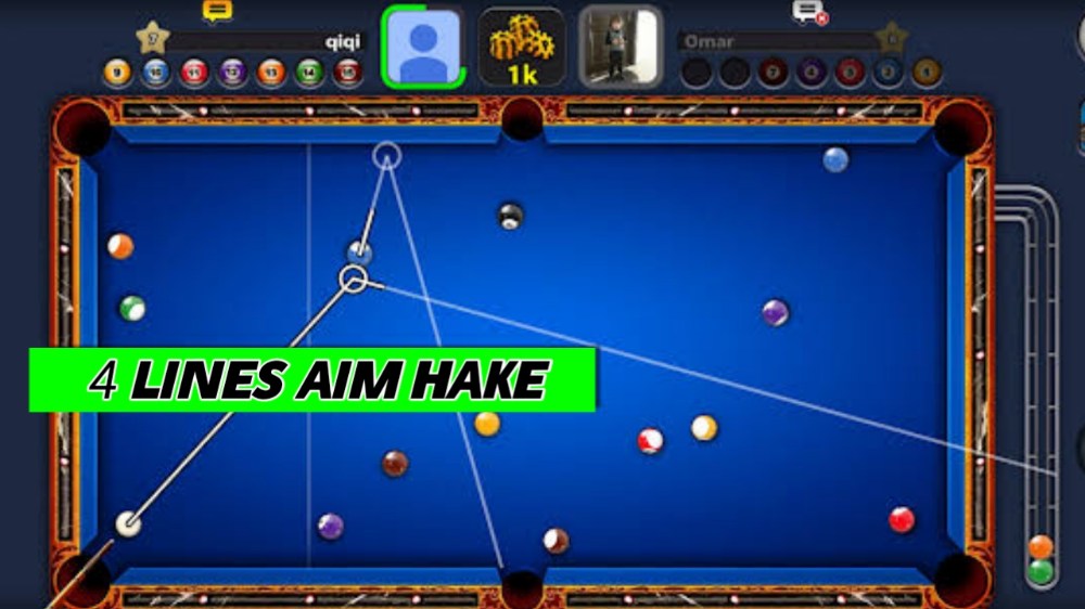 8 ball pool 4 line aim hake tools premium life time free download