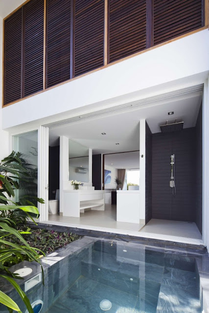 Desain dan Denah Rumah Villa Modern