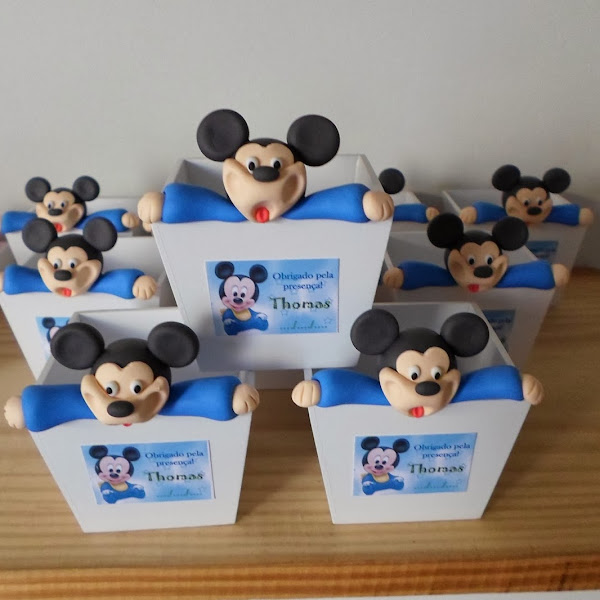 Cachepos do Mickey