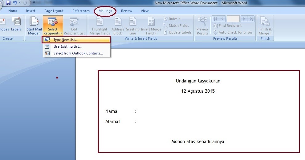 Panduan Mendoket Semua Surat-Surat Masuk Dalam Fail Dan Minit