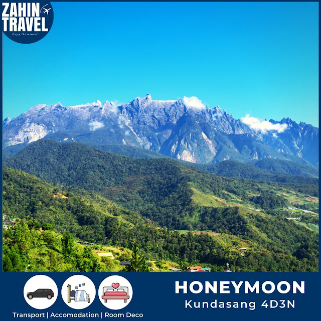 Pakej Honeymoon Kundasang Sabah 4 Hari 3 Malam ; Overnite Kundasang