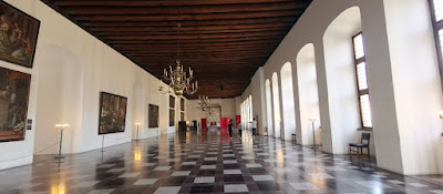 Interior del Castillo de Kronborg, Knight's Hall.