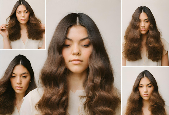 volume control: managing hair volume for round big faces