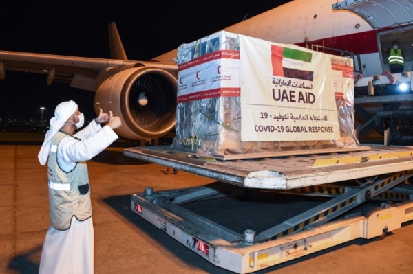 UAE helps Mauritania by sending aid plane carrying COVID-19 vaccines 