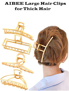 AIBEE Large Hair Clips for Thick Hair
