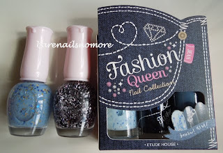 Etude House glitter nail polish