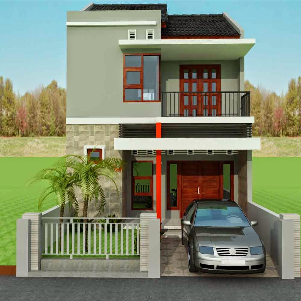 Contoh Gambar  Desain Rumah  Minimalis  Type 36 Terbaru  2014 