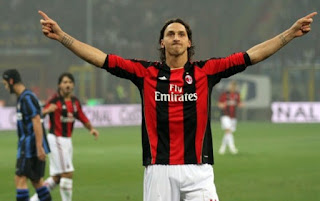 Foto Zlatan Ibrahimovic AC Milan