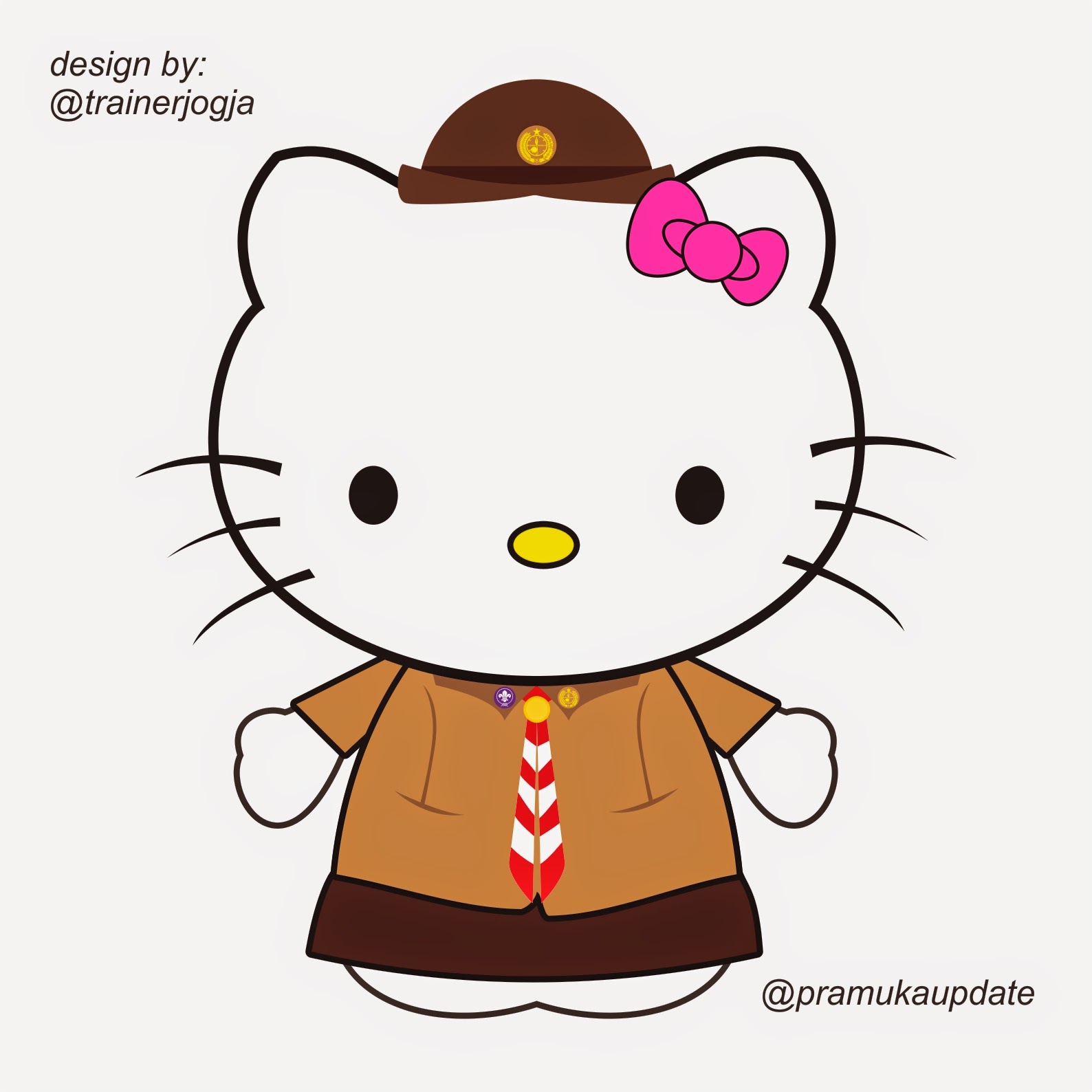 Gambar Animasi Kartun Pramuka Terbaru - JUAL TOPI PRAMUKA ...