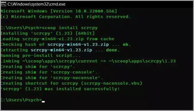 1-scoop-scrcpy-install
