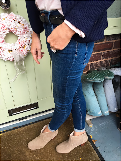 My Midlife Fashion, French Connection Rebound Skinny Jean