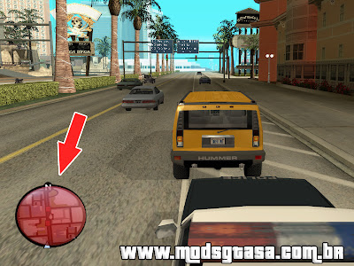 Polícia no Radar para GTA San Andreas