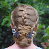 Lace Braid/French Braid Combination Hairstyle